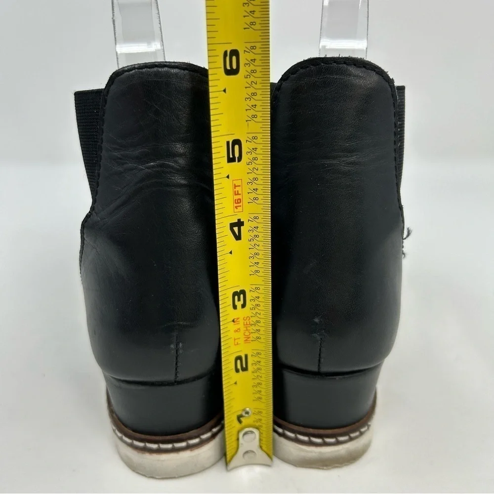 Diba True Black Leather and Fabric Strappy Wedge Comfort Sandals Size 9.5